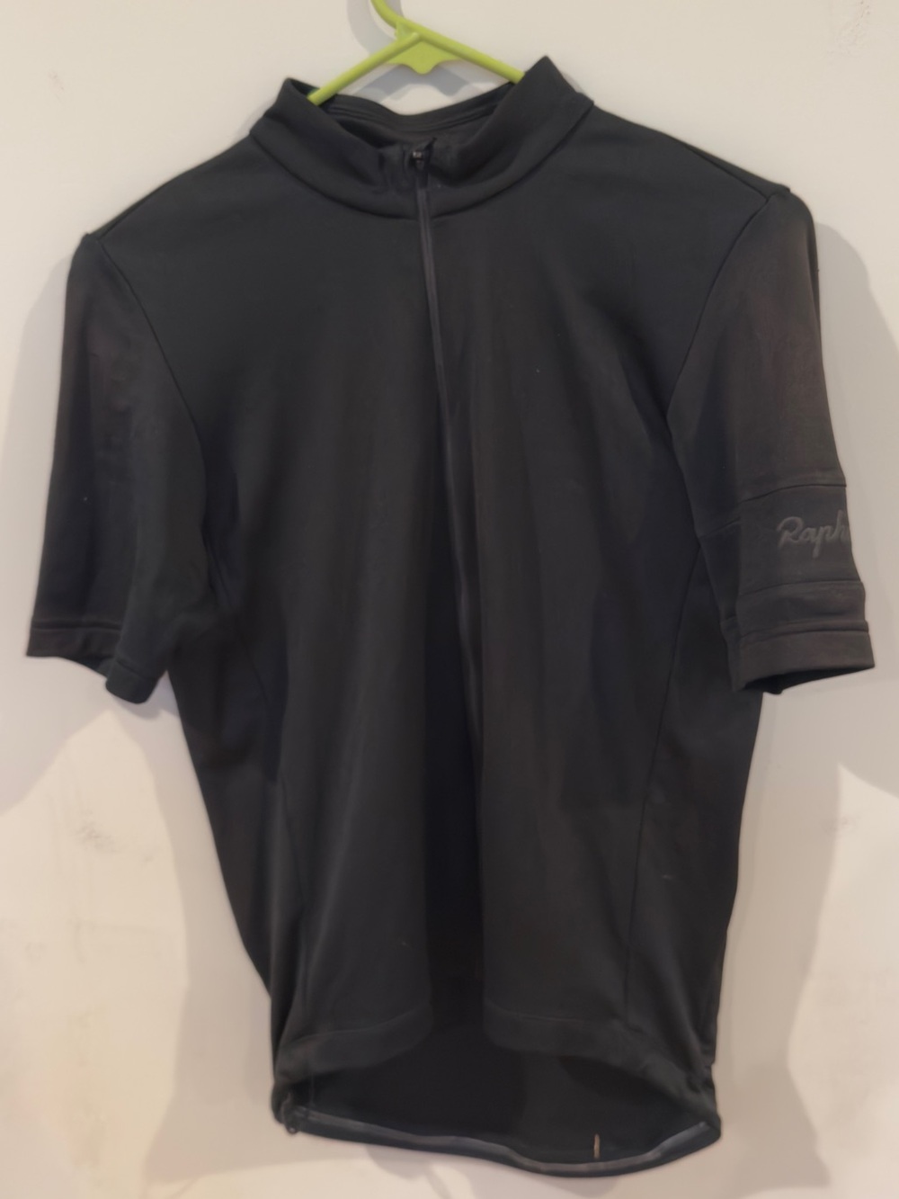 Rapha Black Classic Merino Short Sleeve Cycling Jersey
